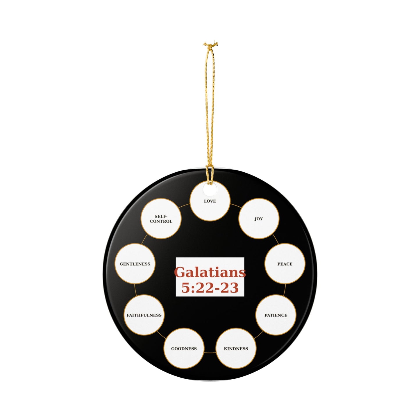 Ornament –Fruits of the Spirit (Galatians 5:22-23)
