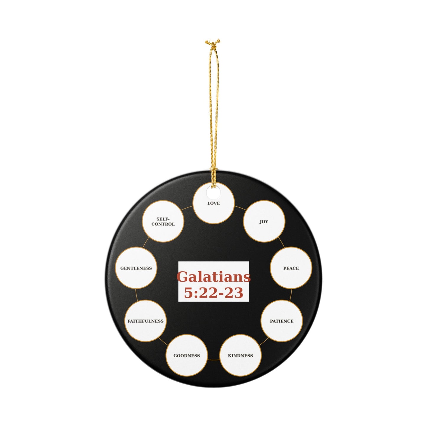 Ornament –Fruits of the Spirit (Galatians 5:22-23)