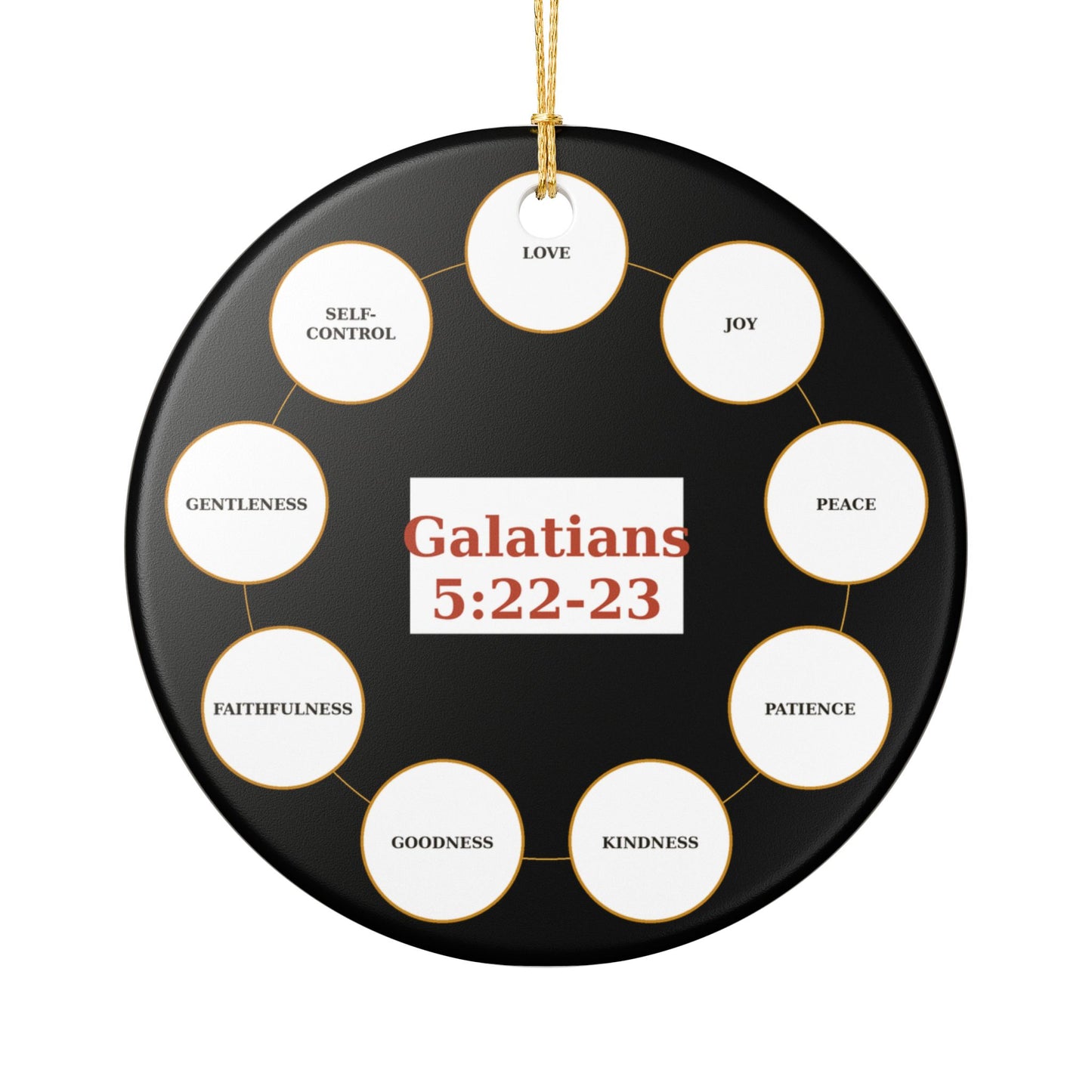 Ornament –Fruits of the Spirit (Galatians 5:22-23)
