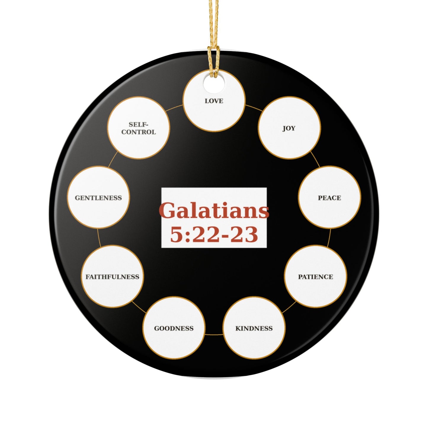Ornament –Fruits of the Spirit (Galatians 5:22-23)