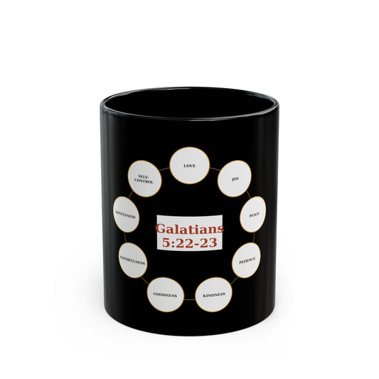 Black Mug — Well To Harvest Circle 5:22-23