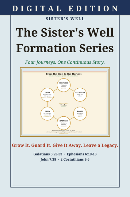 The Sister's Well Formation Series: From The Well to the Harvest, Renewed & Armored, Full & Flowing, and Seed & Legacy — 4-Part Digital Devotional