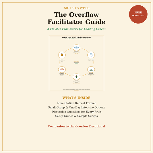 Overflow Facilitator Guide-Retreat & Small Group Companion to 30-Day Devotional for Women